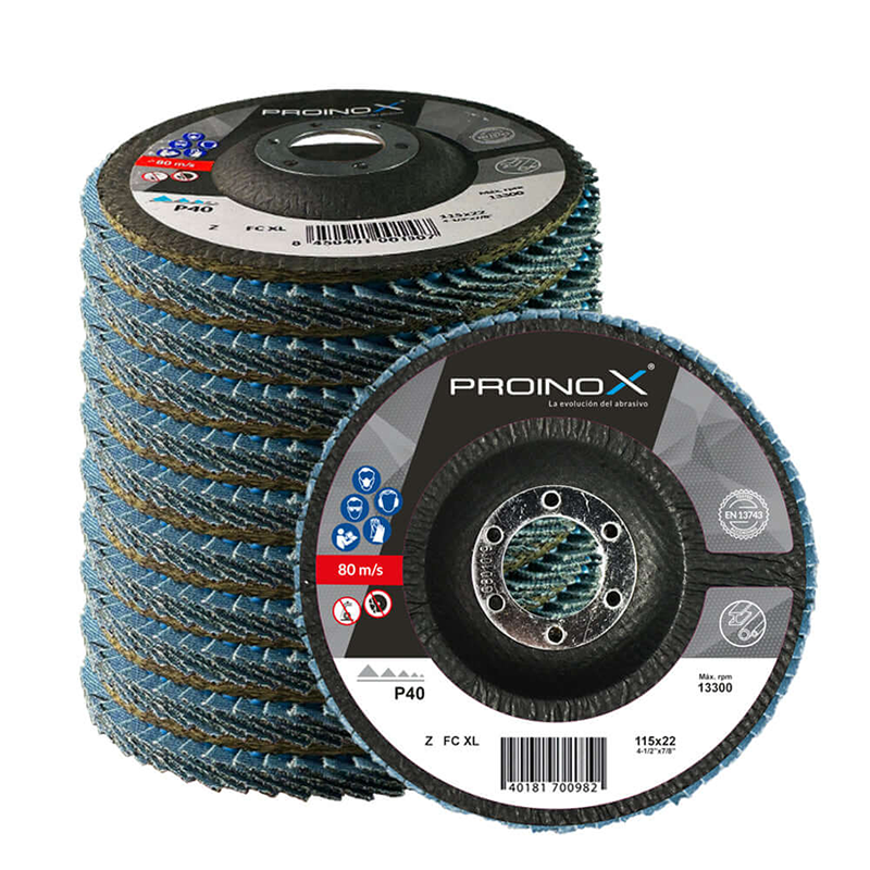 DISCO LAMINAS PROINOX XXL-FC 125X22 GR 120